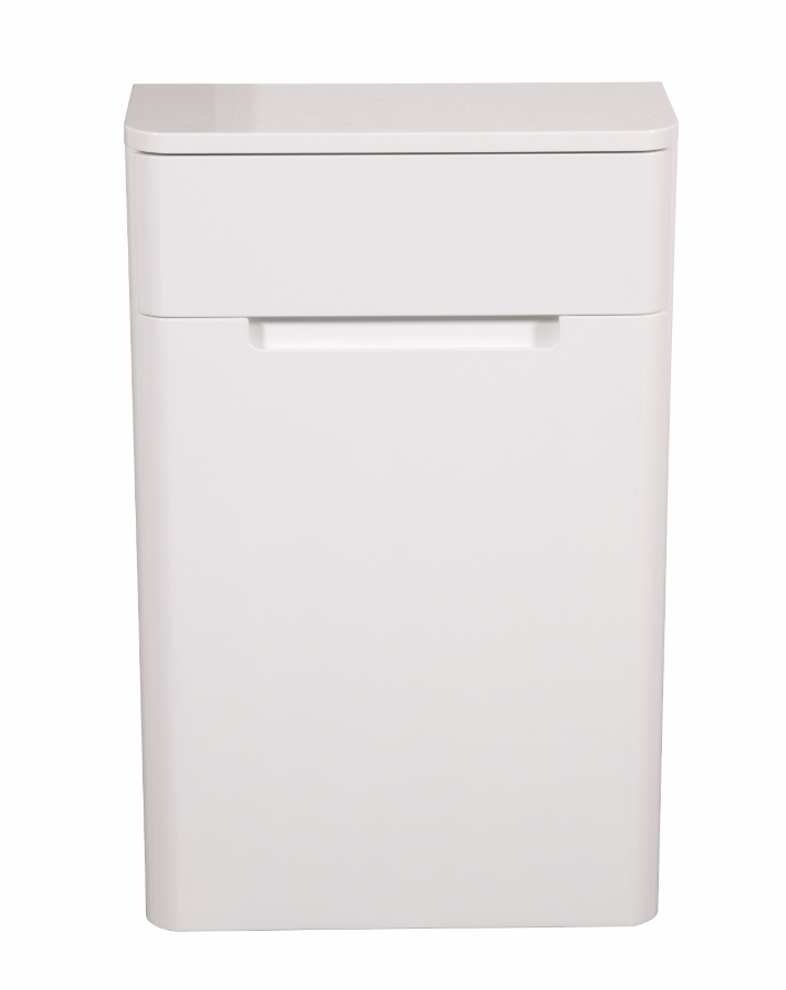 Vela WC Unit - White Gloss