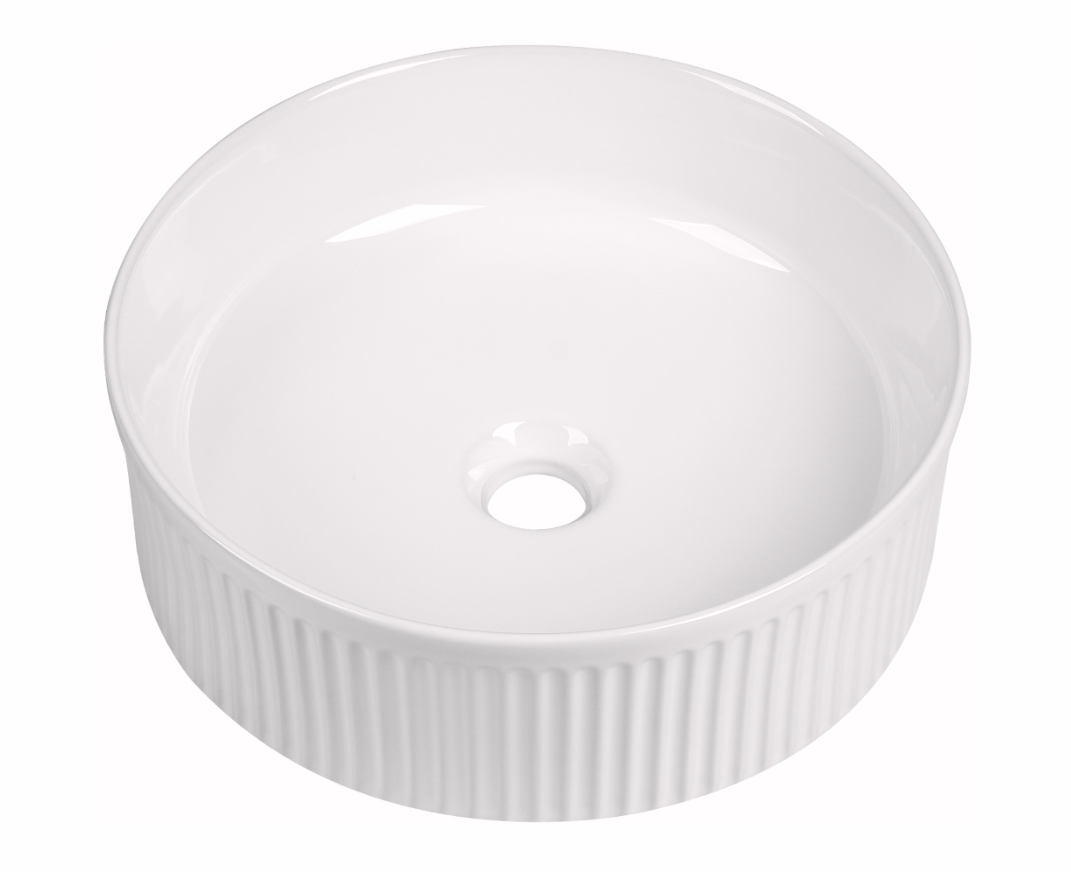 Luna Fluted 375mm Counter Top Basin