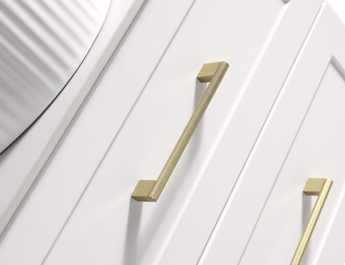 Modena 600mm 2 Drawer Wall Mounted Vanity Unit & Basin - Satin White