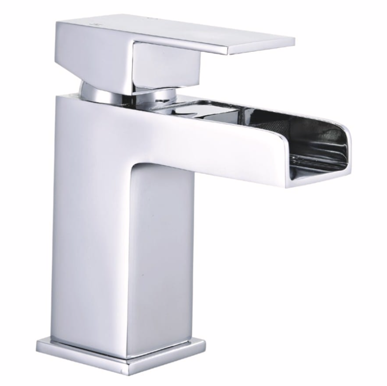 Fall Basin Mixer & Waste - Chrome