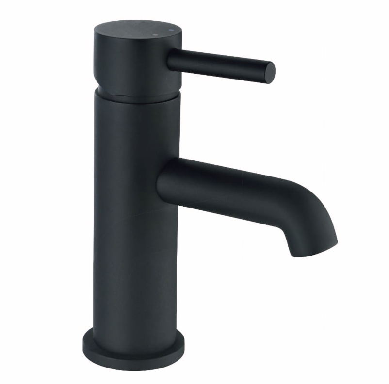 Stilo Mono Basin Mixer & Waste - Black