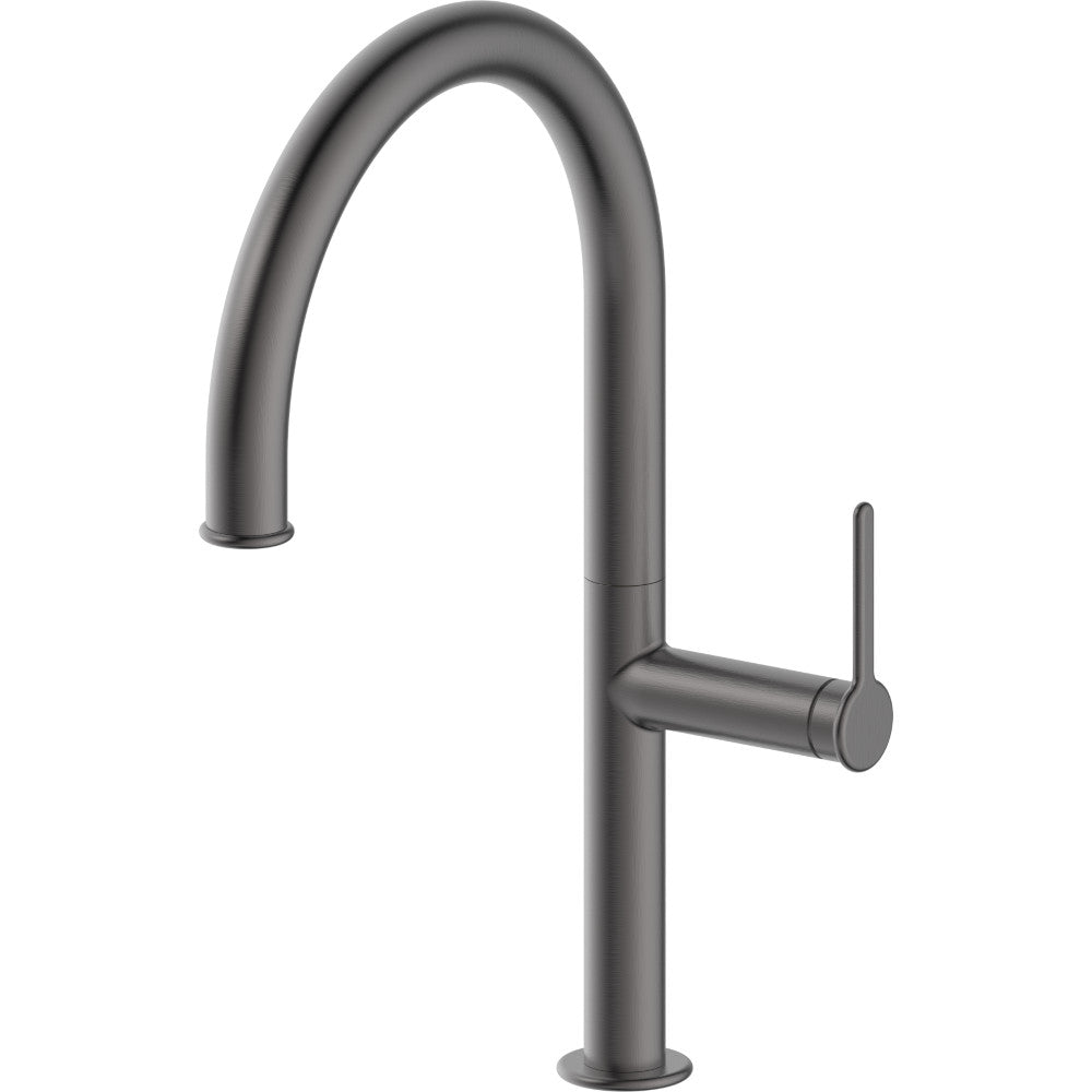 Milano Single Lever Kitchen Tap - Gunmetal