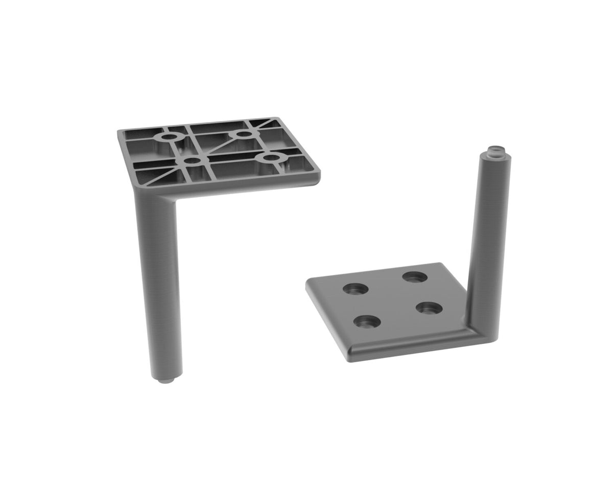 Susa Cabinet Leg - Gunmetal