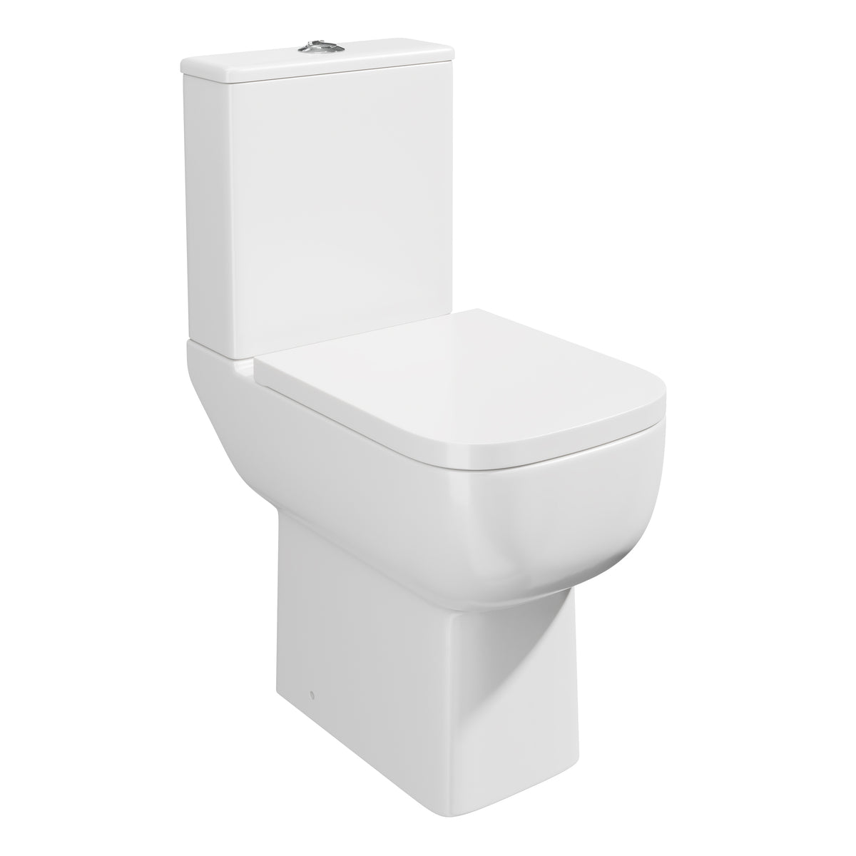 Mantova 600 Comfort Height Toilet - Pan, Seat & Cistern