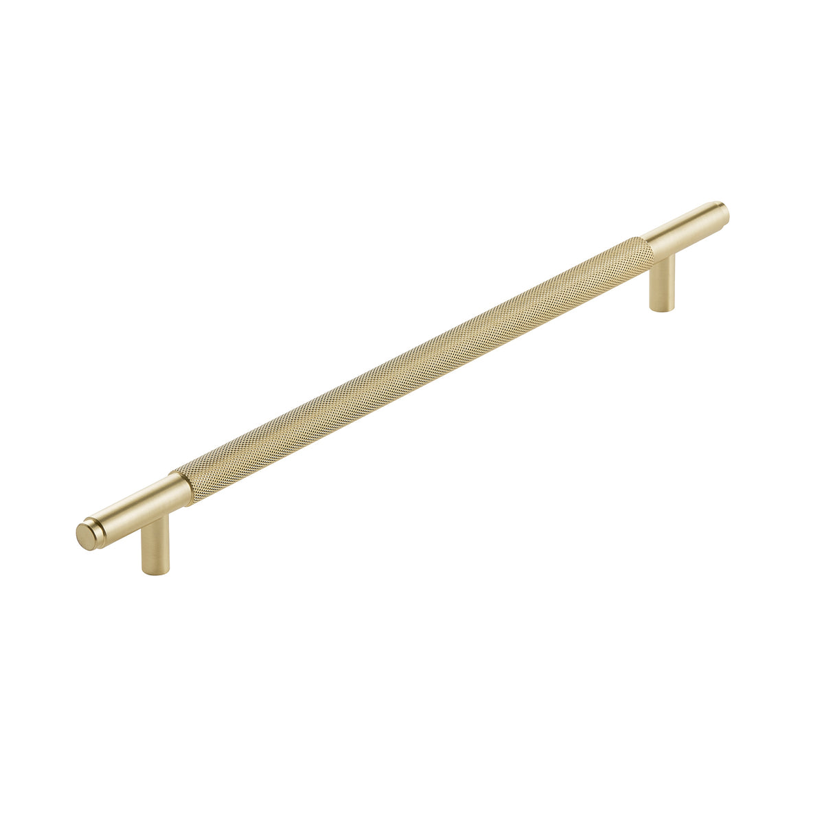 Orbetello 400mm Knurled Handle - Brushed Brass