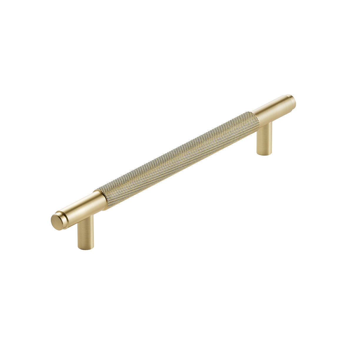 Orbetello 250mm Knurled Handle - Brushed Brass