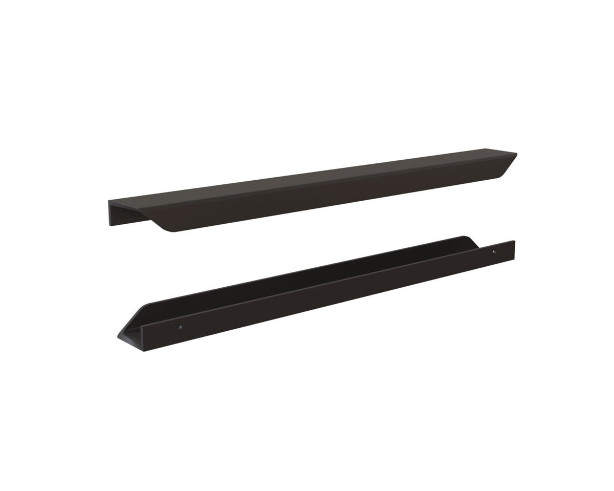Orbetello 400mm Flat Bar Handle - Black