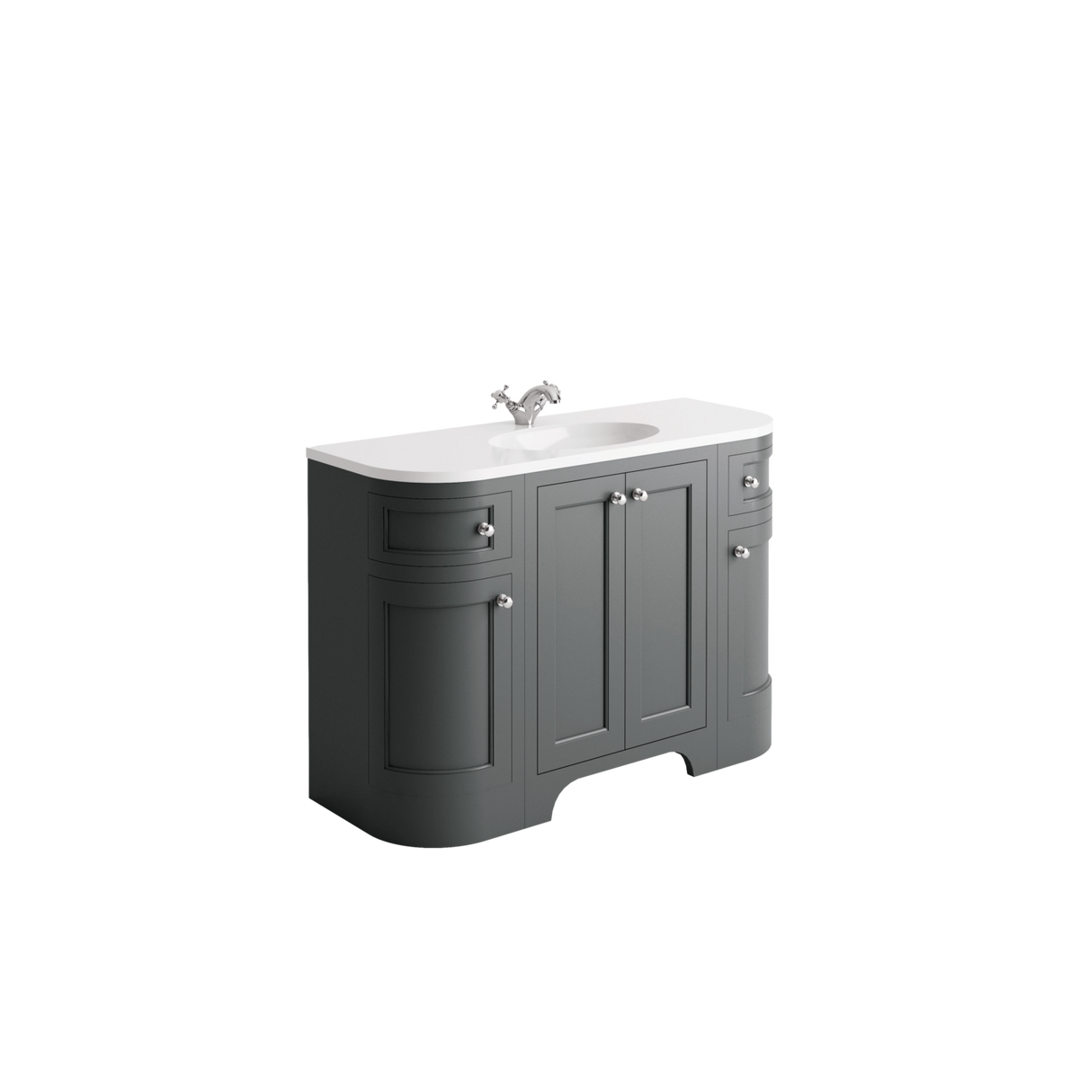 Chiavari 300 Return Unit Left - Spa Grey