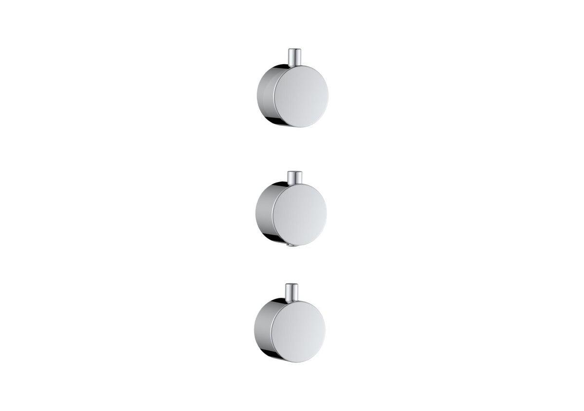 Grosseto Concealed Plain Handle 3 Pack
