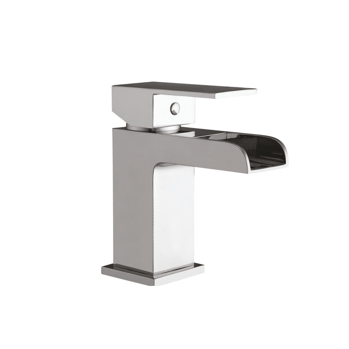 Lugo Mono Basin Mixer with Push Waste