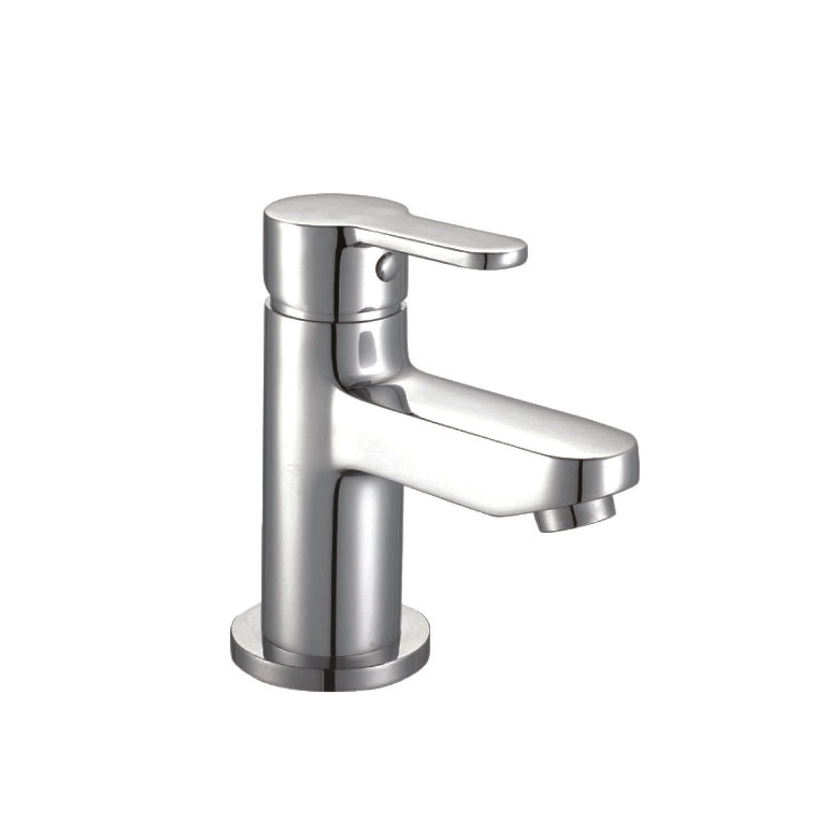 Cortona Mono Basin Mixer with Push Waste