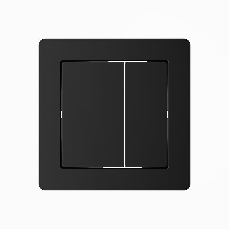 Trust Fit Square Concealed Flush Button - Black