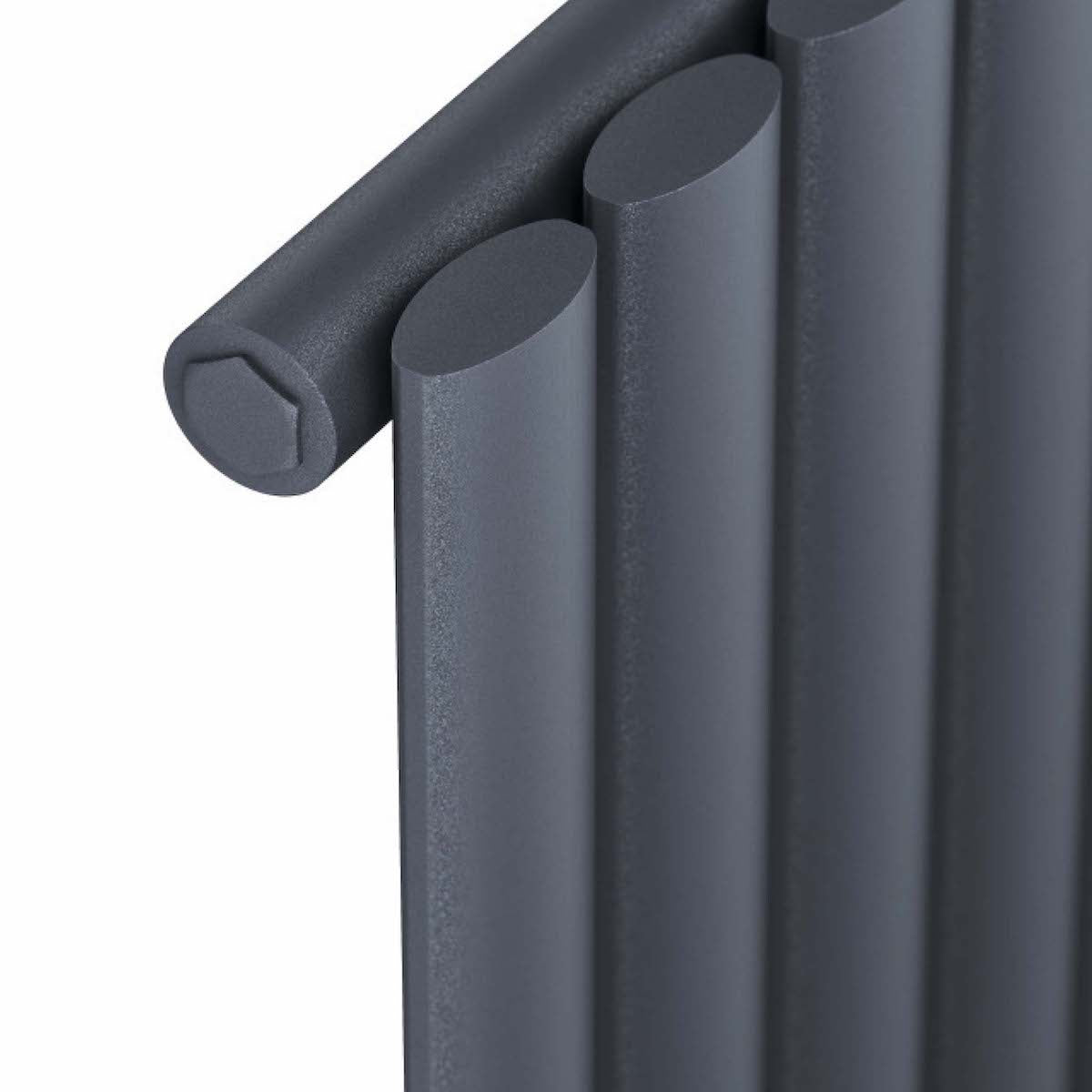 Aspect 413x600mm Designer Radiator Single - Anthracite