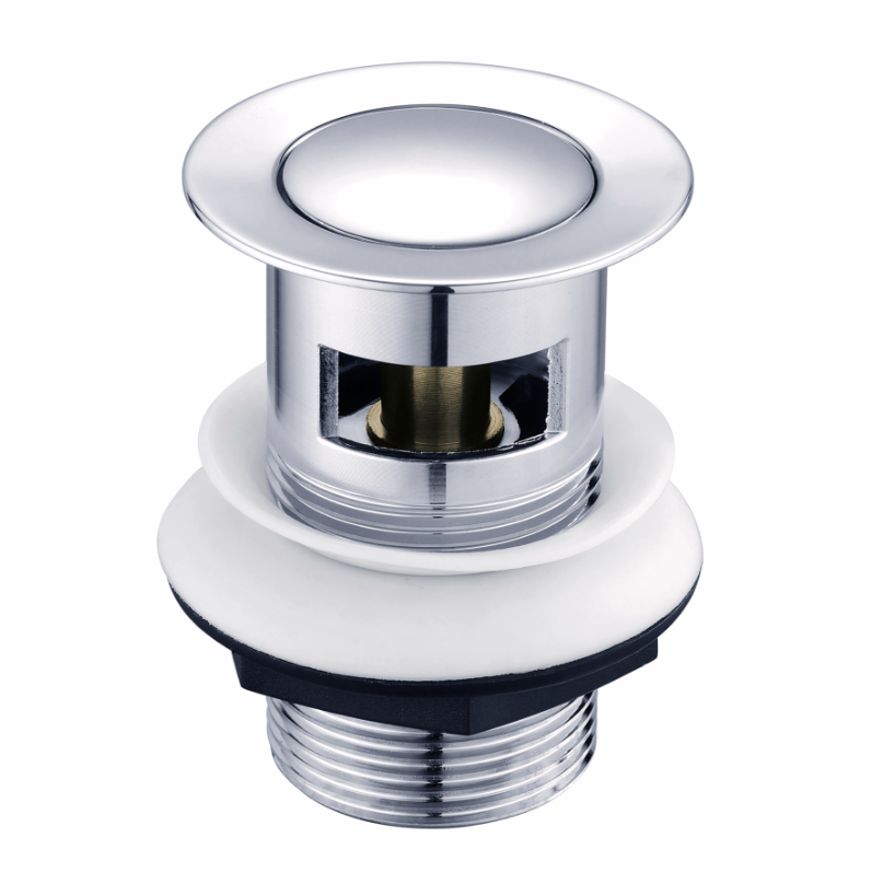 Torino Basin Mixer & Waste - Chrome
