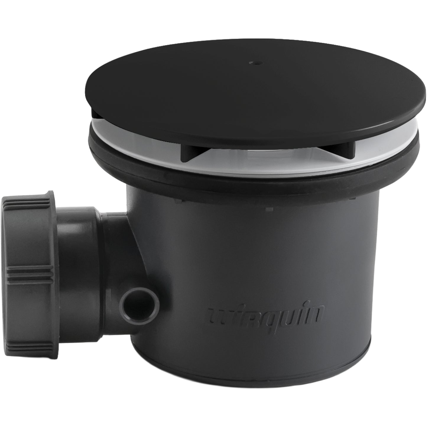90mm Dome Shower Waste - Black
