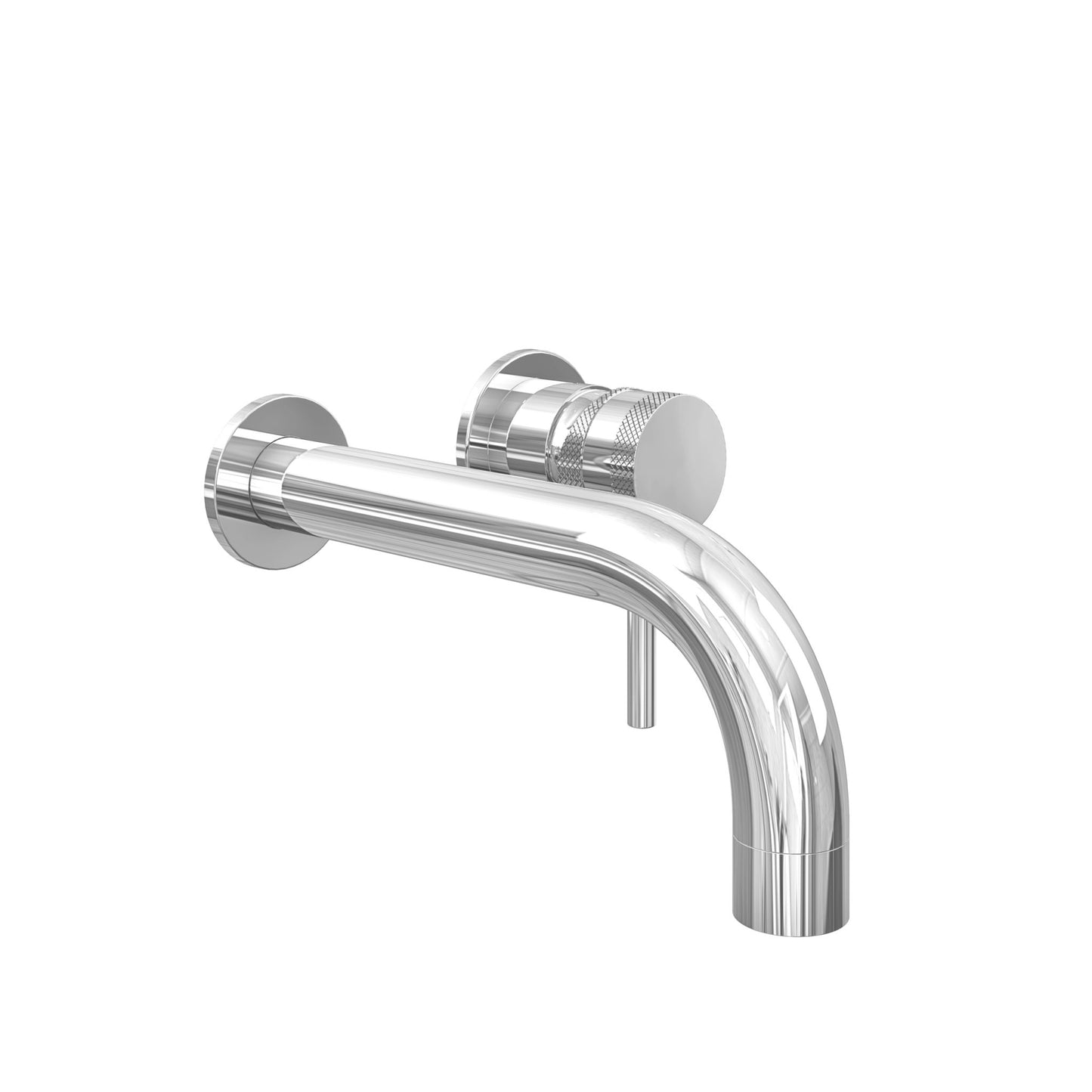 Pinnacle Wall Mounted Bath Filler - Chrome