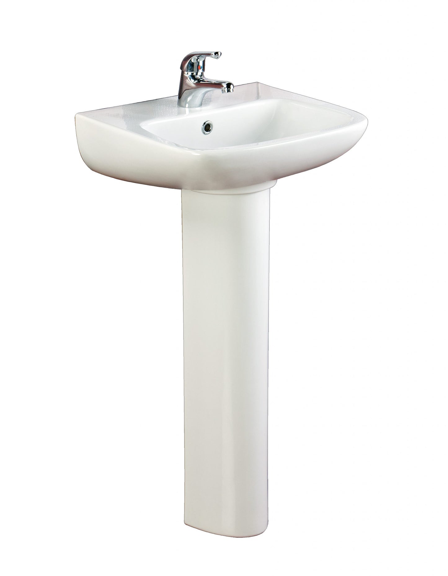 Granada 450x280mm 1 Tap Hole Basin & Pedestal