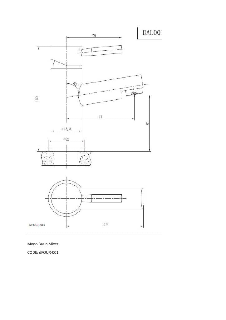 SenseWare Basin Mixer - Chrome
