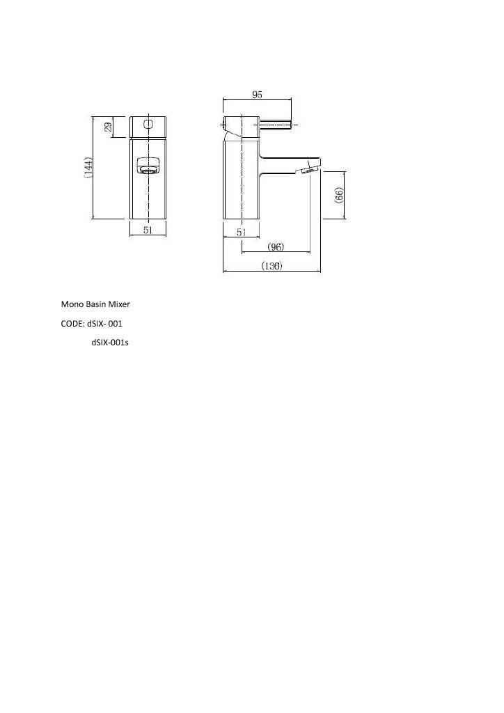 SenseWare Basin Mixer - Chrome