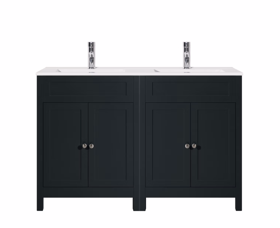 Varenna 1200mm Twin 4 door Vanity Unit & Basin - Anthracite