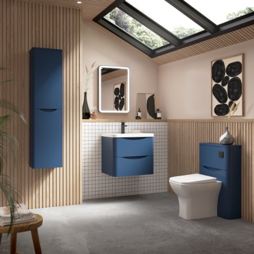 Luno WC Unit - Indigo Blue