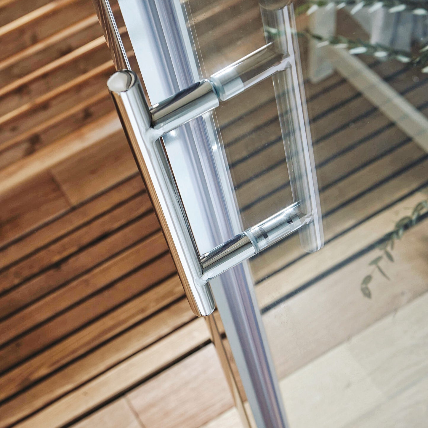 Sense6 800mm Pivot Door - Chrome