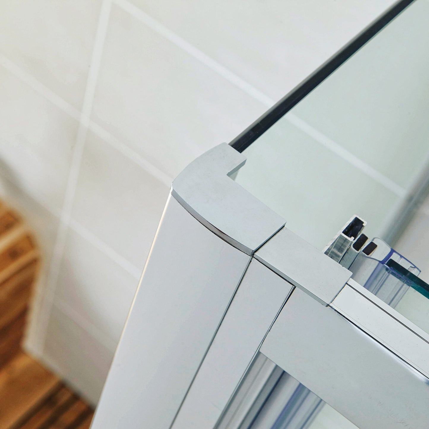 Sense6 1000mm Sliding Shower Door - Chrome