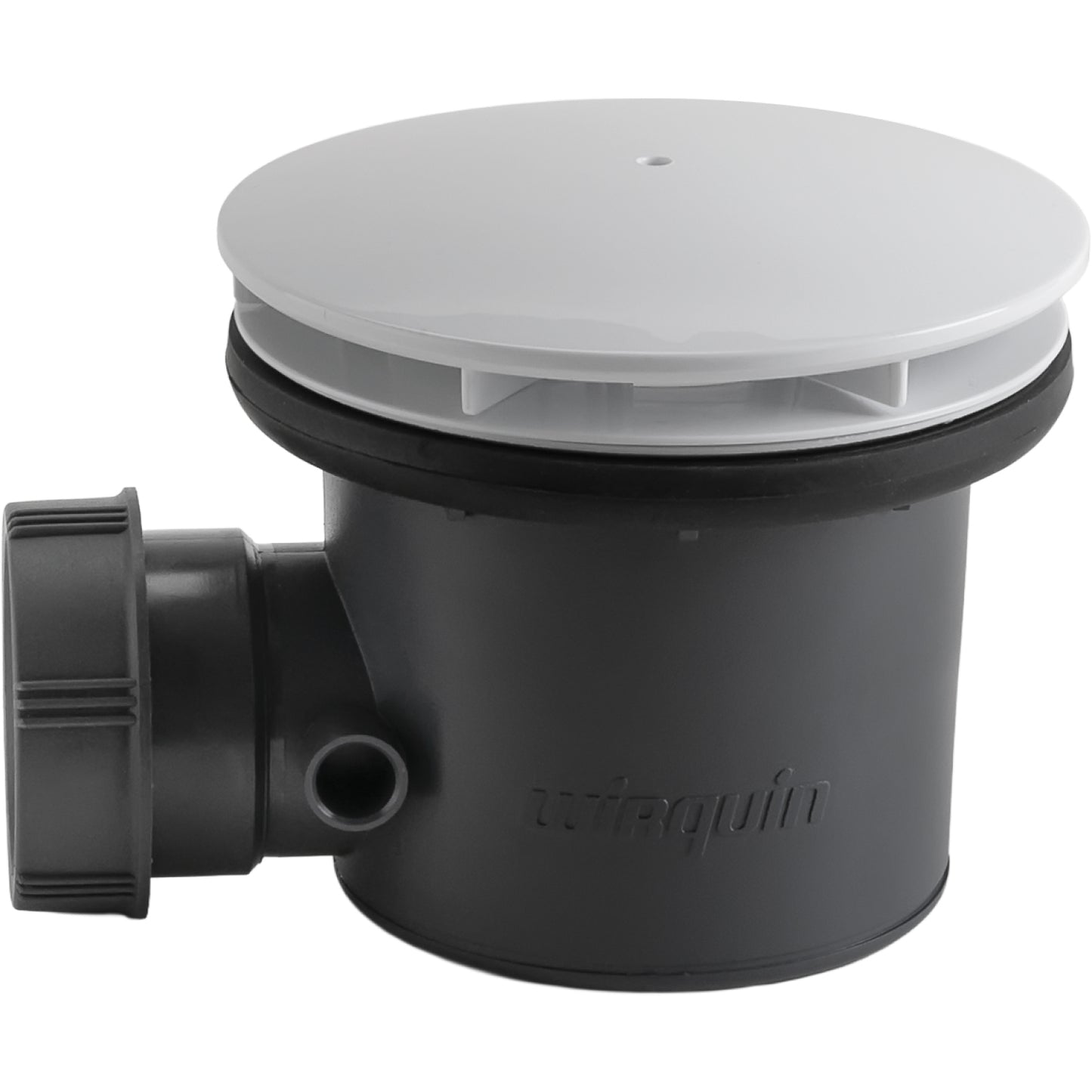 90mm Dome Shower Waste - White
