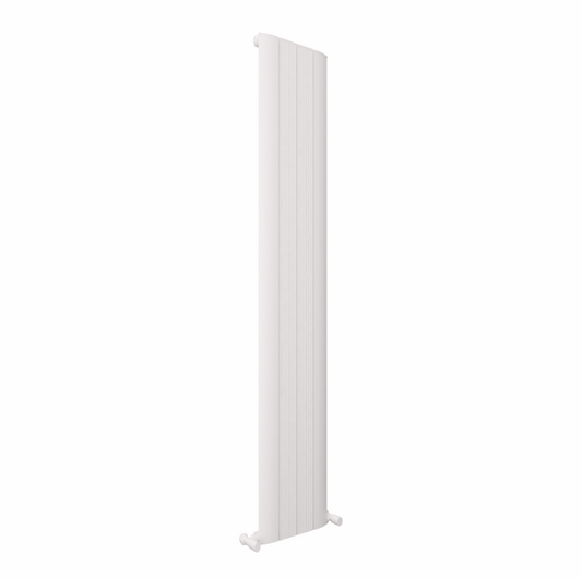 Filo 375x1800mm Aluminium Radiator - White