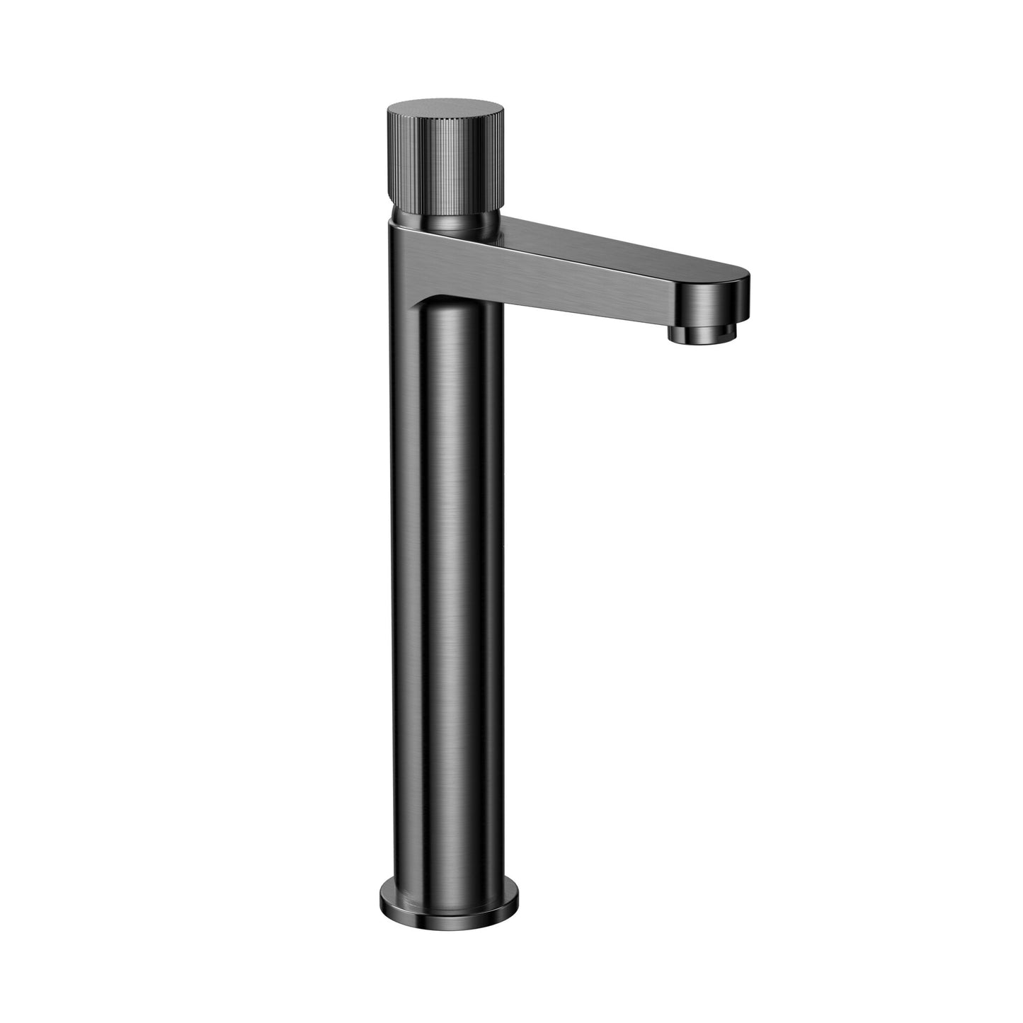 Milo Tall Basin Mixer - Gun Metal