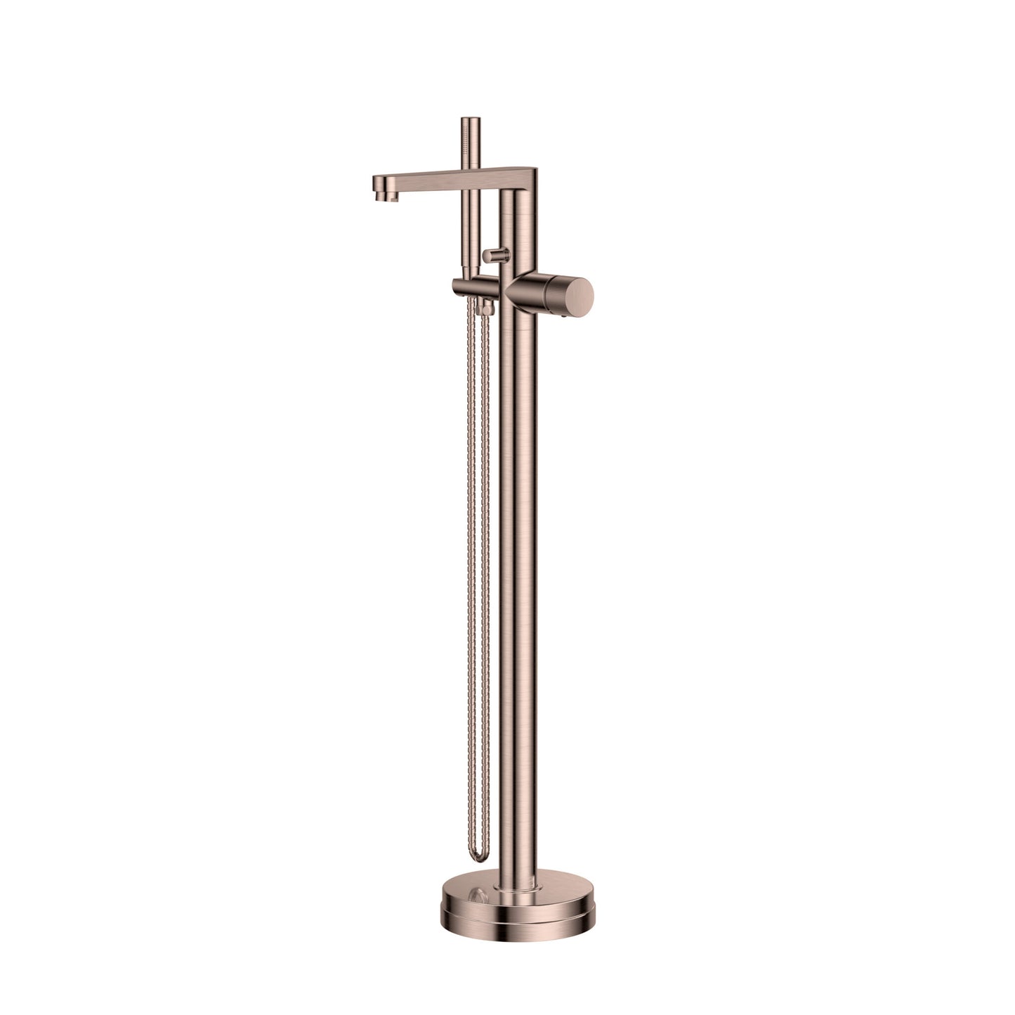 Milo Freestanding Bath Mixer - Brushed Bronze