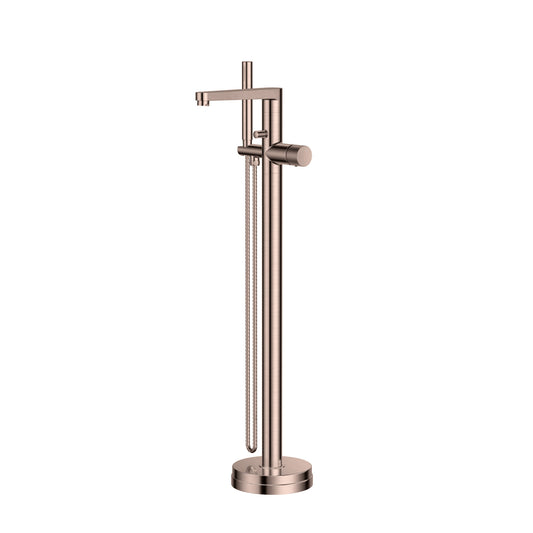 Milo Freestanding Bath Mixer - Brushed Bronze