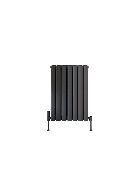 Aspect 413x600mm Designer Radiator Double - Anthracite