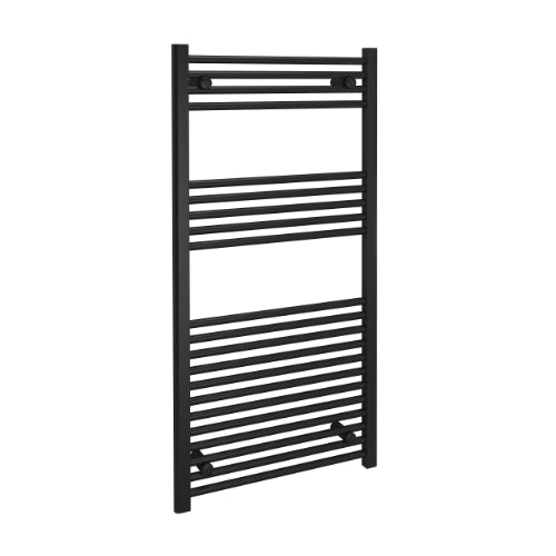 Avanti Towel Rail Straight 600x1200mm - Black