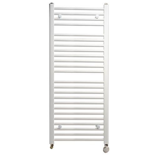 Avanti 600x1200mm Heated Towel Rail - White