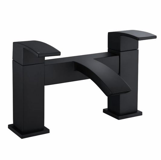 Flow Curve Bath Filler - Black