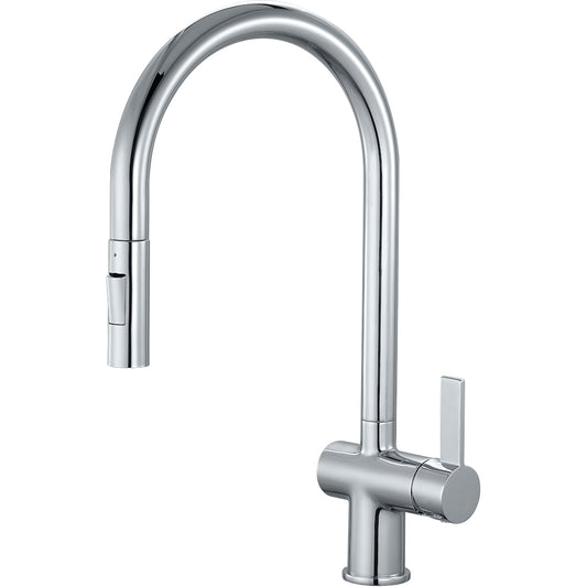 Fairhill Single Lever Pull Out Kitchen Tap - Chrome