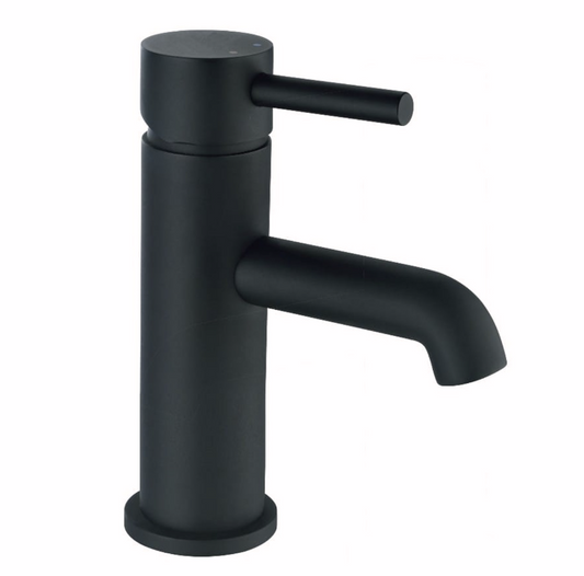 Stilo Mono Basin Mixer & Waste - Black
