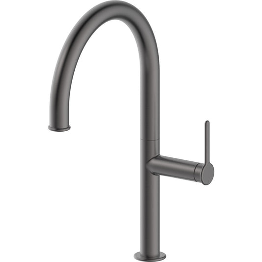 Milano Single Lever Kitchen Tap - Gunmetal