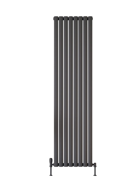 Aspect 531x1800mm Designer Radiator Single - Anthracite