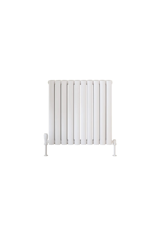 Aspect 590x600mm Designer Radiator Double - White