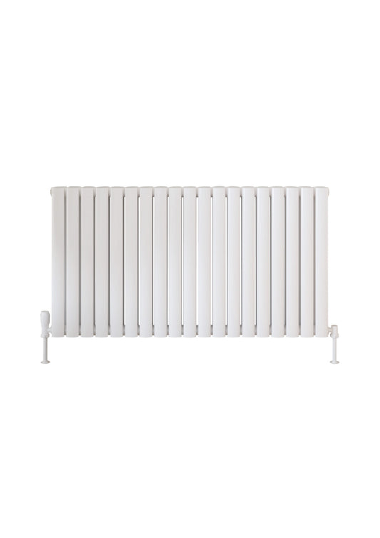 Aspect 826x600mm Designer Radiator Double - White