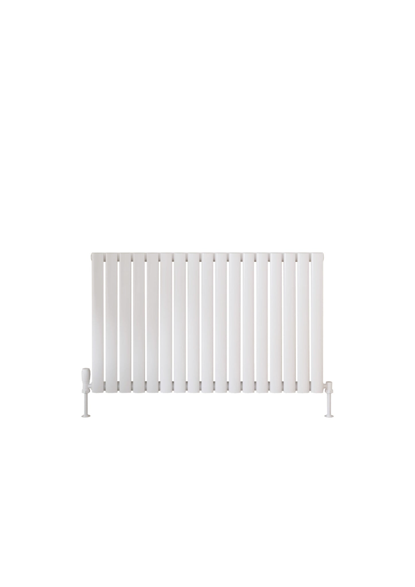 Aspect 1121x600mm Designer Radiator Single - White