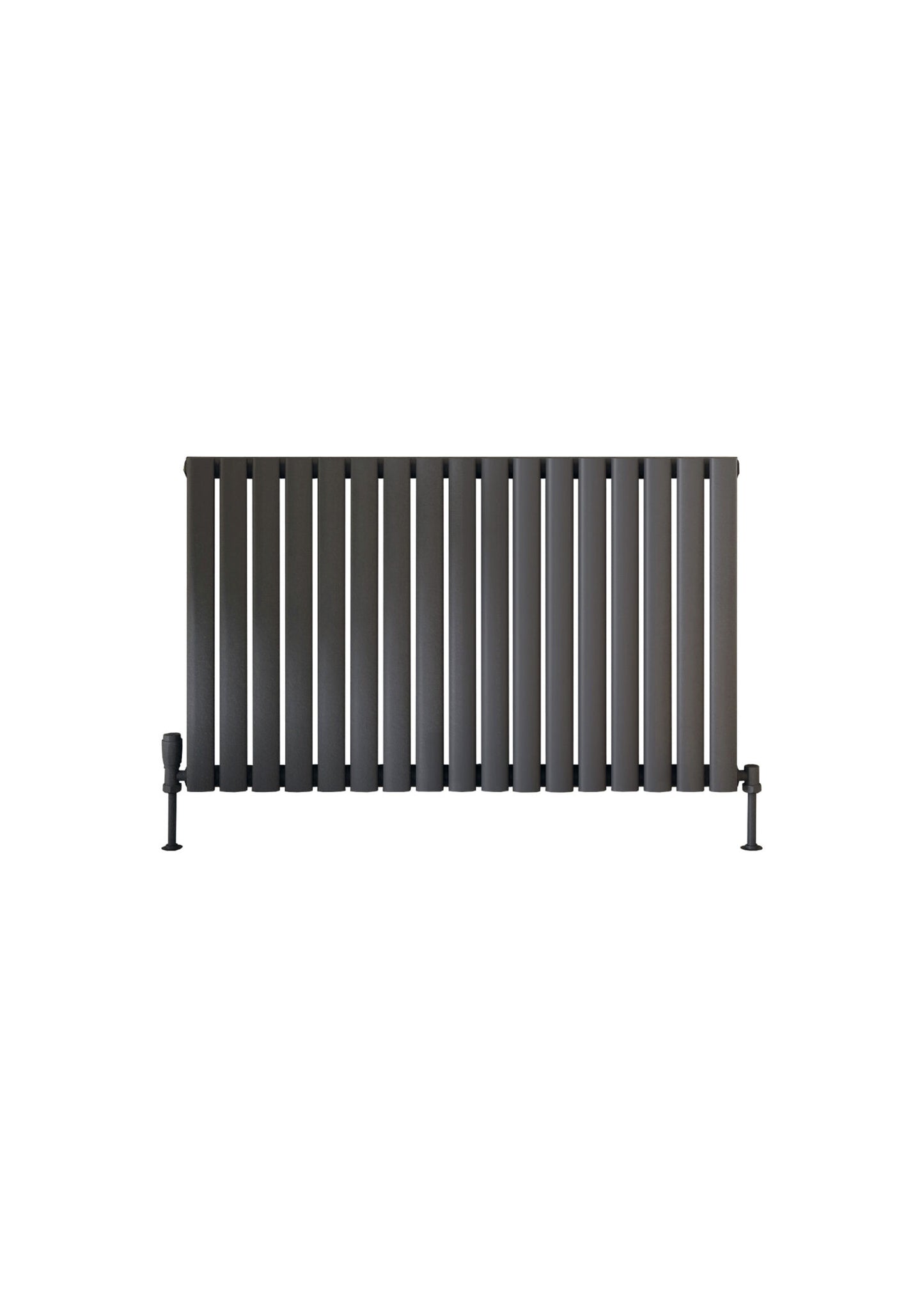 Aspect 1121x600mm Designer Radiator Single - Anthracite