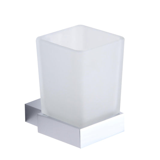 Vernazza Chrome Bathroom Accessory - Tumbler Holder