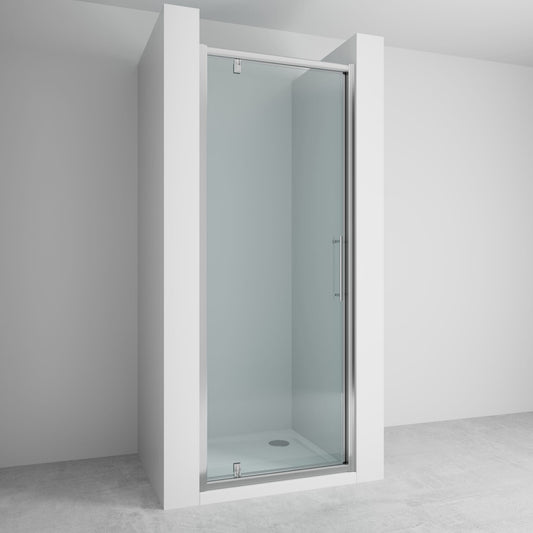 Lakes Enclosures 1000mm Pivot Shower Door - Chrome