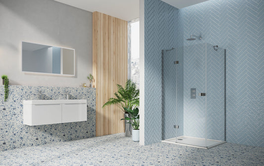 Cordoba Frameless Side Panel - Chrome