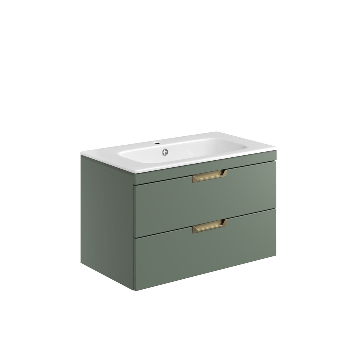 Ventimiglia 800mm Vanity Unit - Reed Green