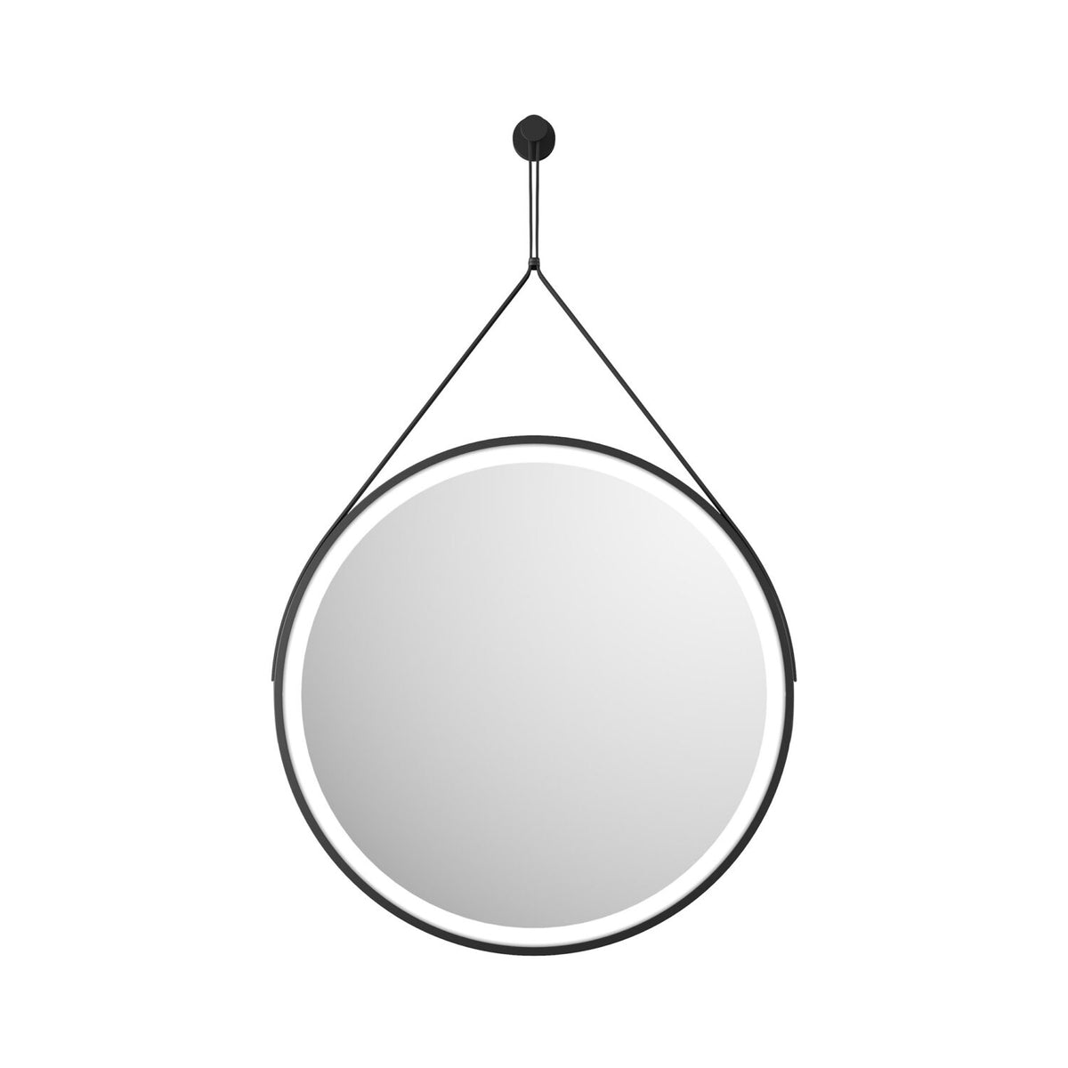 Capri Round LED Hanging Mirror