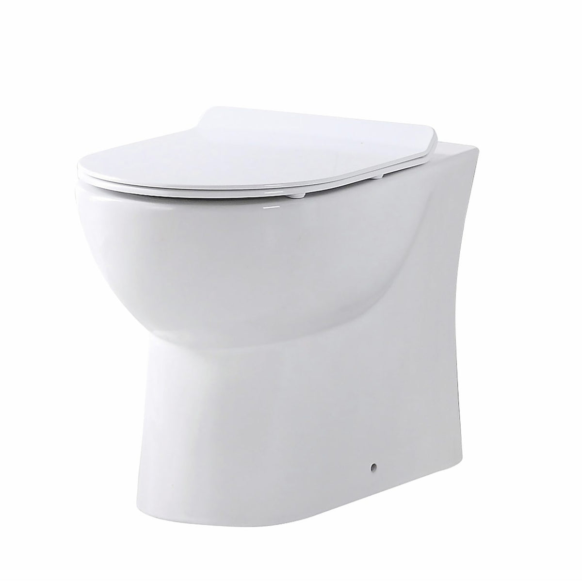 Genova Back to Wall Toilet - Pan & Seat